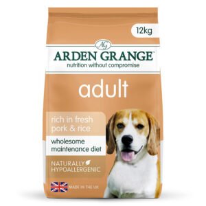 Arden Grange Adult Dry Dog Food Pork & Rice 12kg